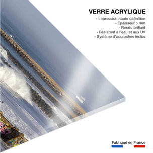 Tableau blockhaus et estacade de capbreton Tableau plexiglas