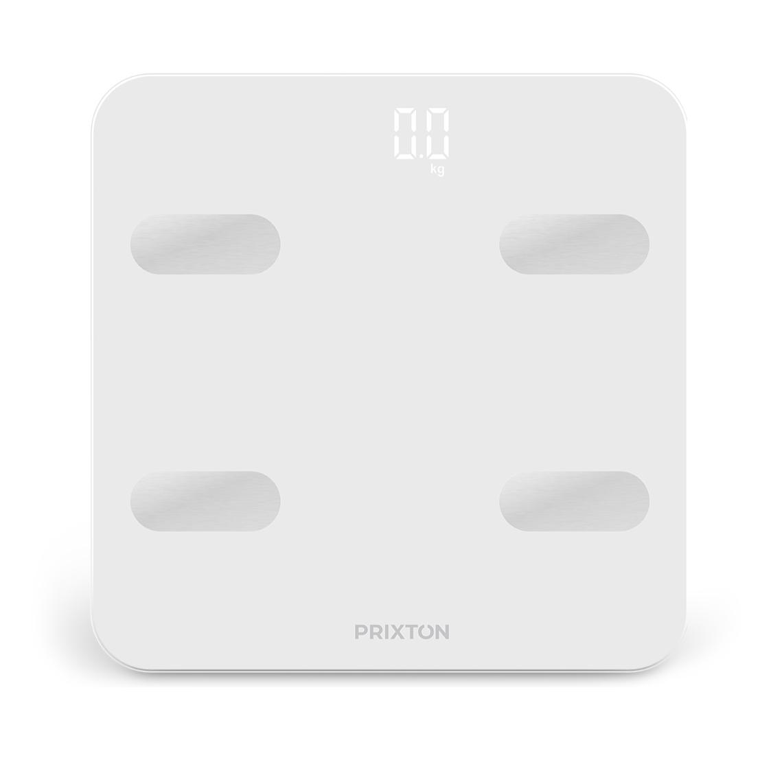 PRIXTON Báscula de Baño Bluetooth 13 Funciones