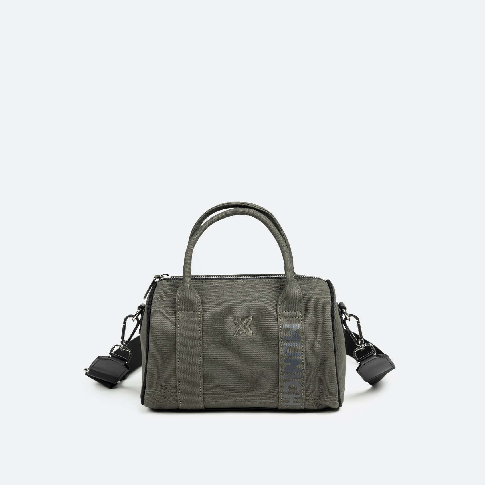 BOLSO CALA CROSSBODY BARREL C/KHAKI + FUCSIA