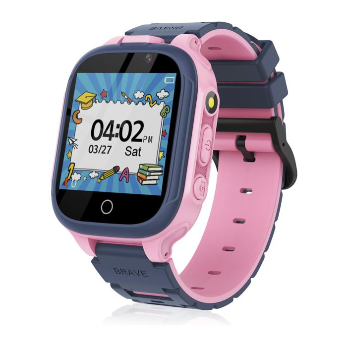 Smartwatch infantil S23 gaming watch, con 14 juegos, doble cámara de fotos y video.