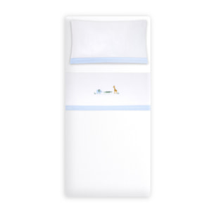 Triptico Coche Coralina Modelo Savanna Jirafa Bco/Azul