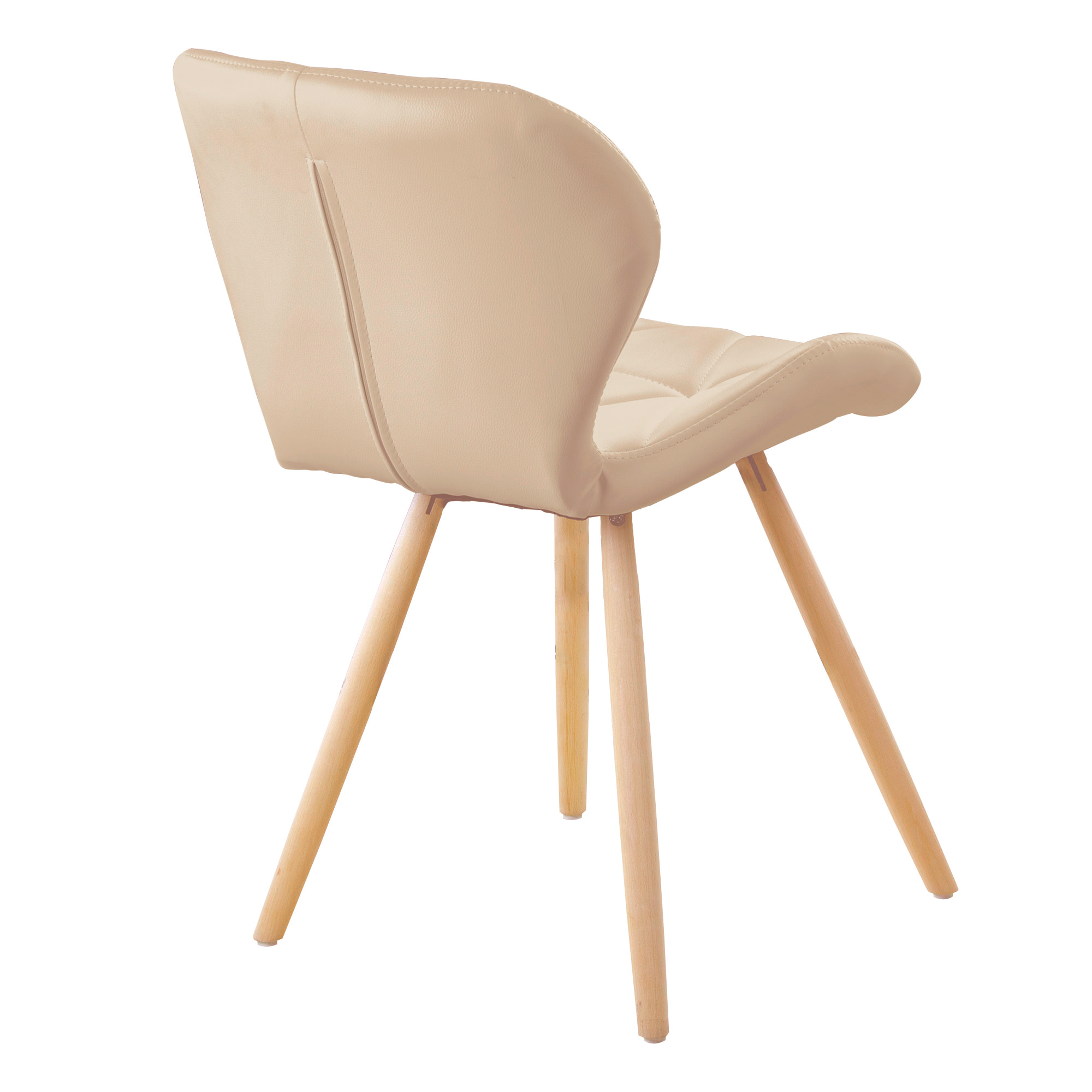 Silla Estocolmo Quilted Beige