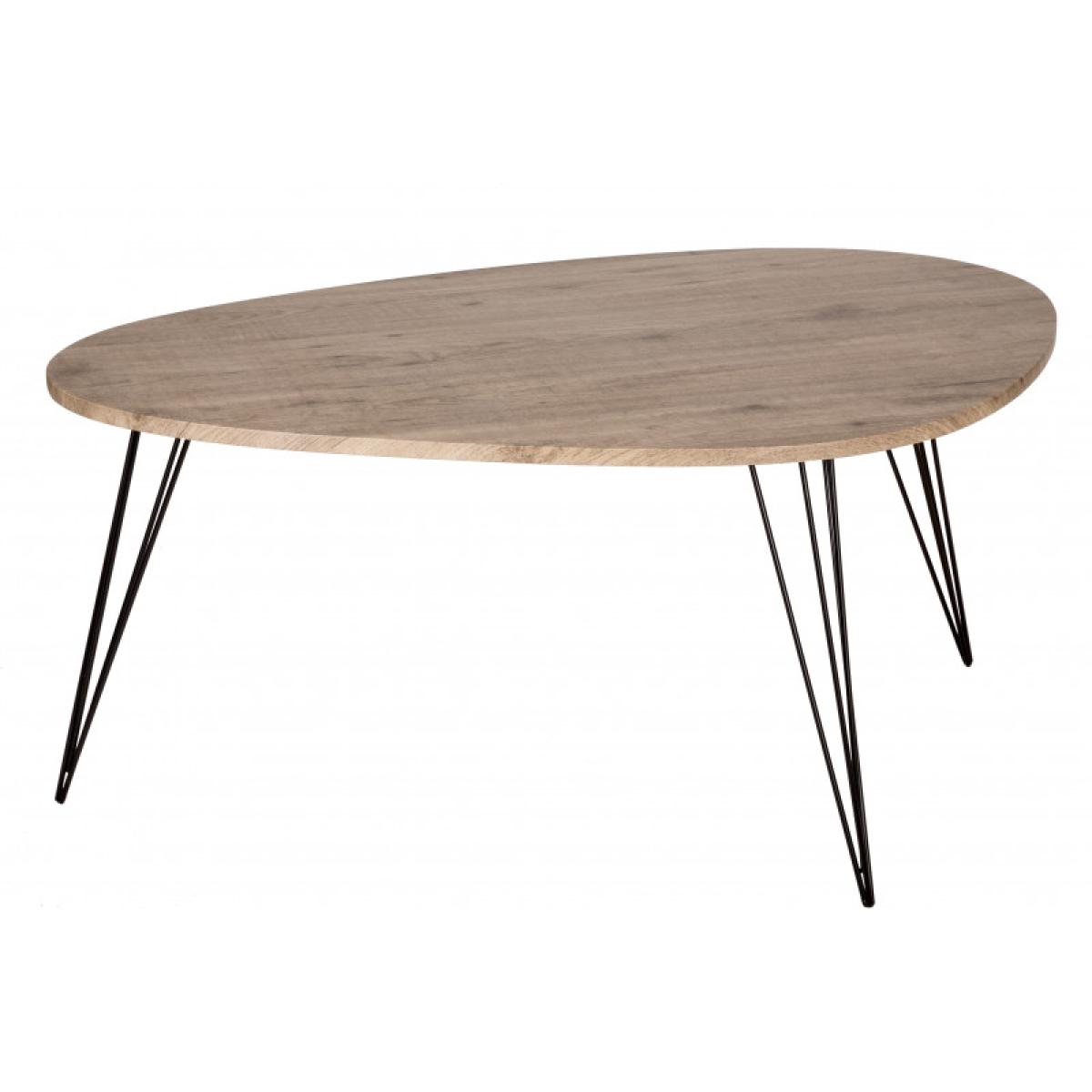 Table basse ''Neile'' moyen modèle 97 x 65 cm Atmosphera