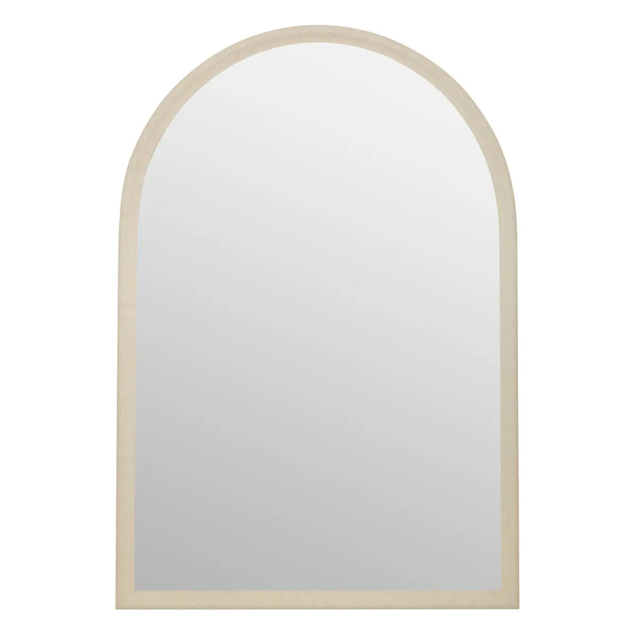 Miroir mural Calypso gris perle 96x66cm