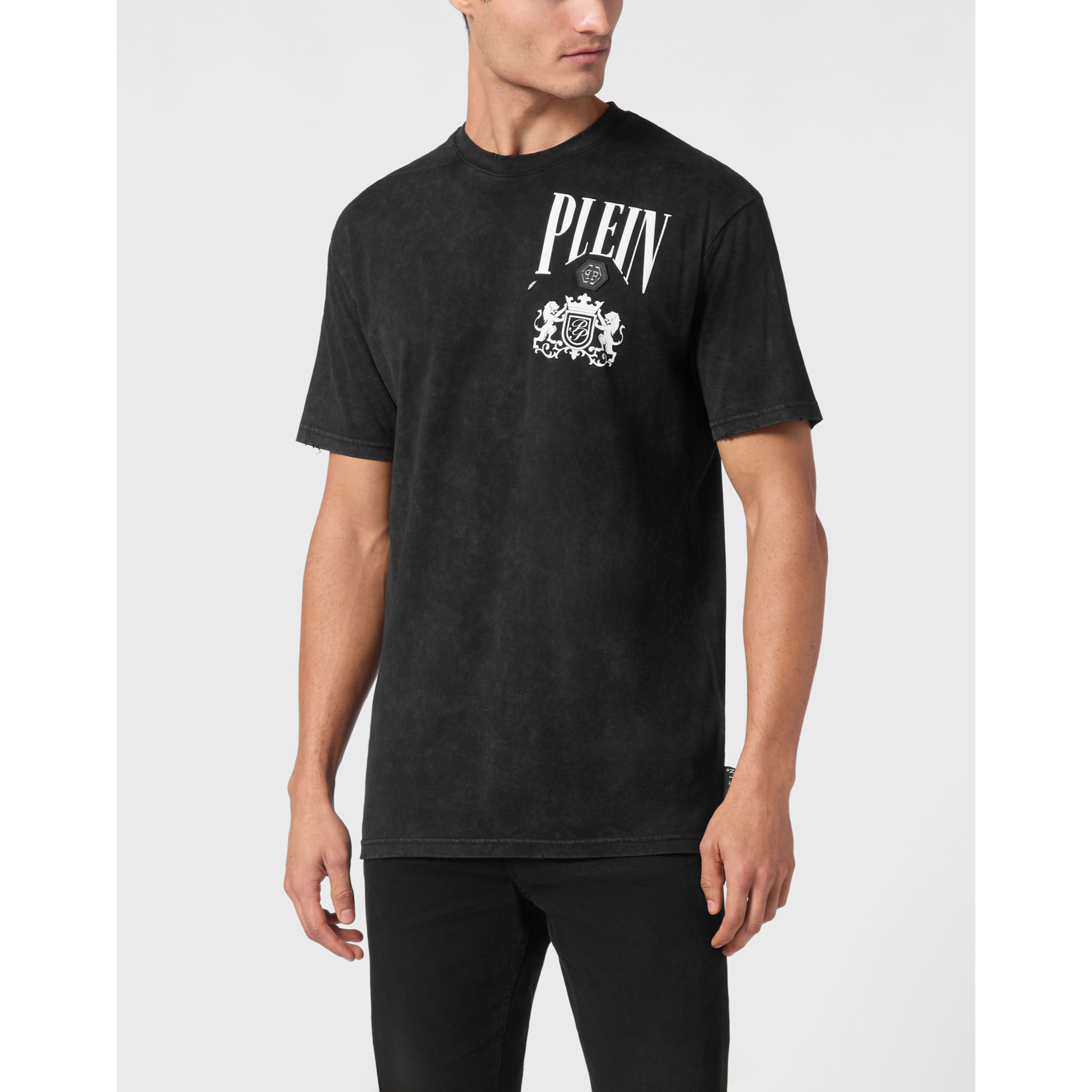 PHILIPP PLEIN Camiseta Cuello Redondo RACING