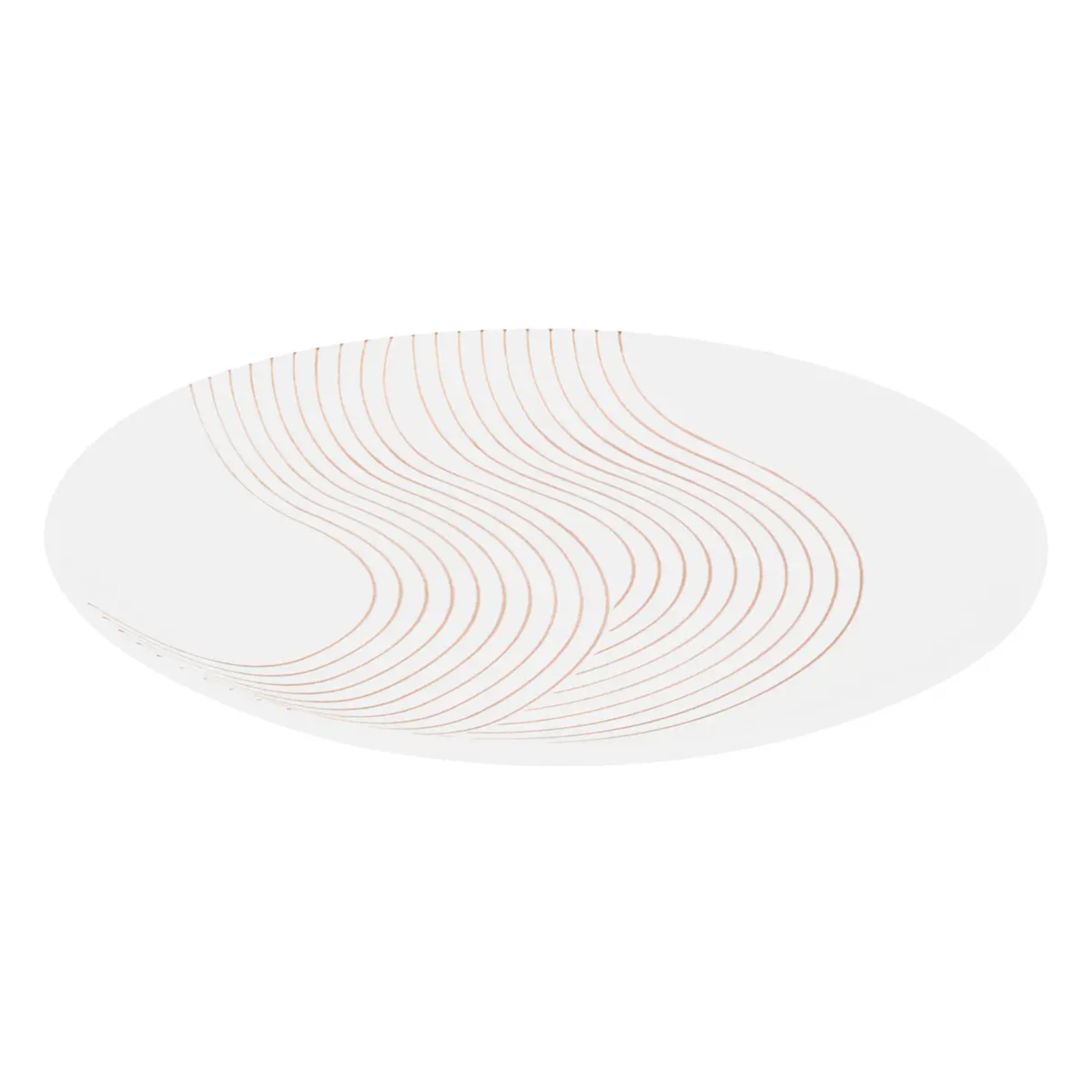 Lot de 6 Assiette dessert Sky lounge blanc D19xH2,1cm