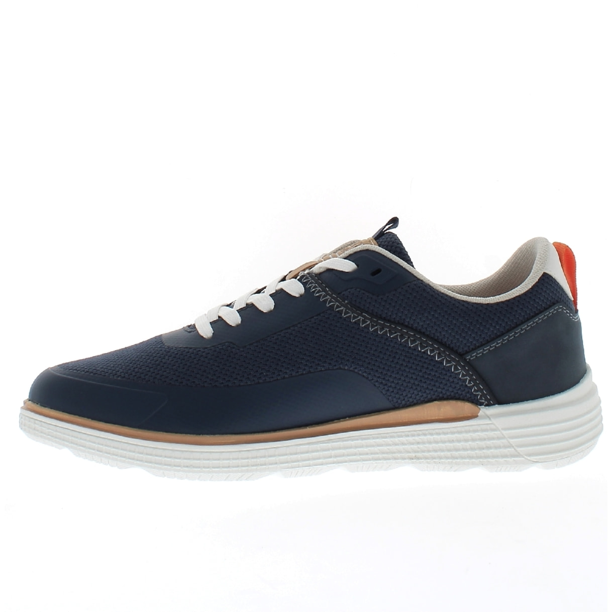 Armata di Mare Scarpe Uomo Sneakers Casual Stringate con Soletta Rimovibile in Memory Foam AMU S25L712 Navy