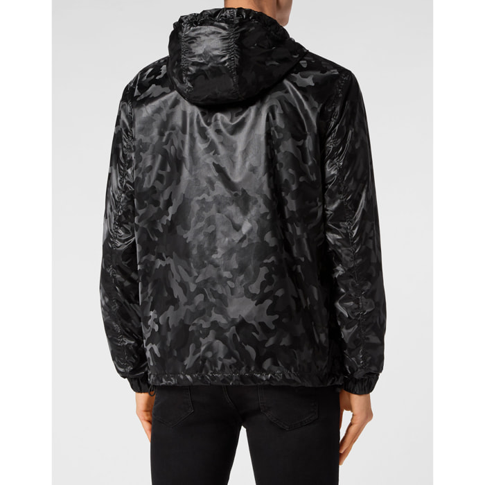 PHILIPP PLEIN Windbreaker CAMOUFLAGE