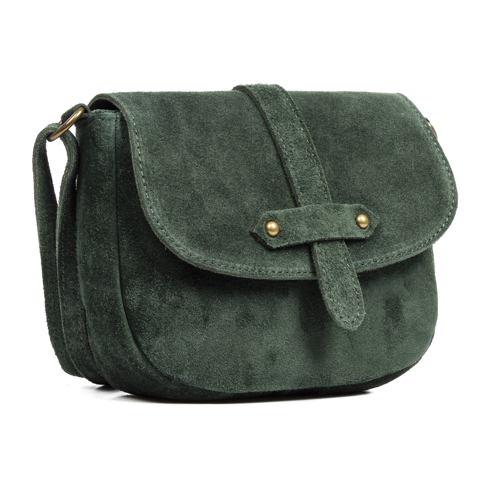 Altamura borsa a tracolla donna. Pelle scamosciata autentica.