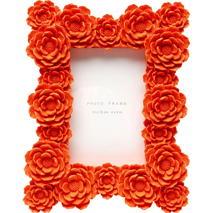 Cadre photo Flowerdream 19x25cm orange Kare Design