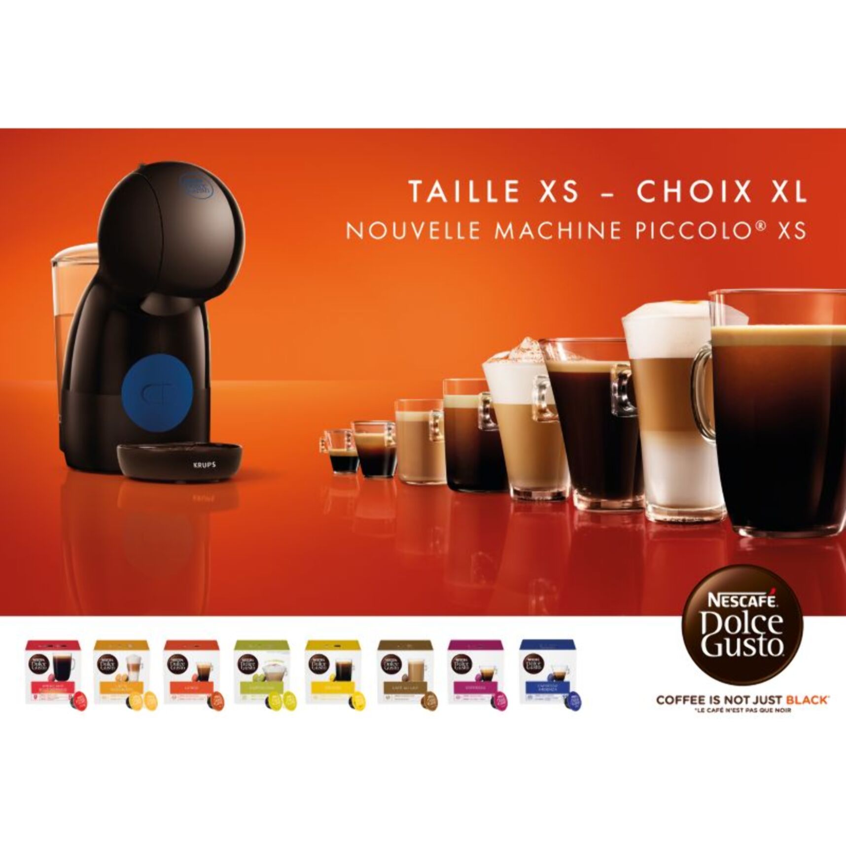 Dolce Gusto KRUPS YY4395FD PICCOLO XS GRIS