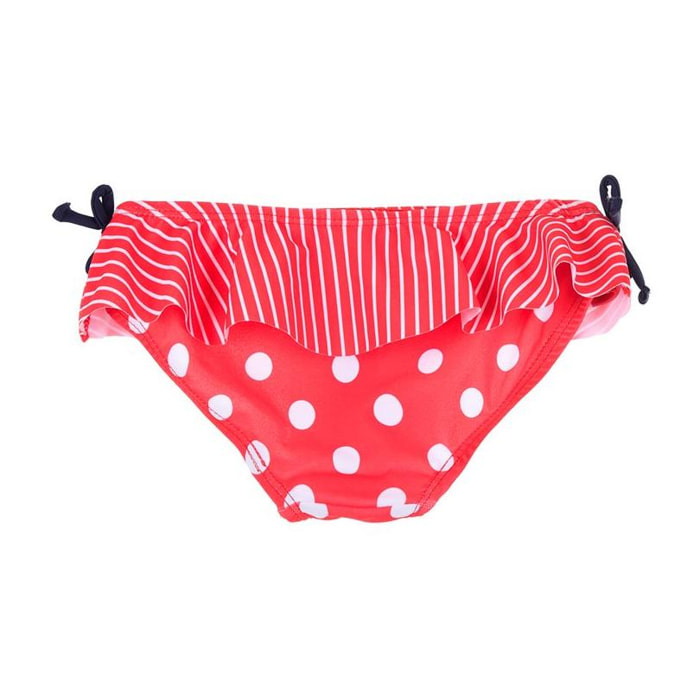 Costume da Bagno Slip Rosso Minnie baby Lei Disney Rosso