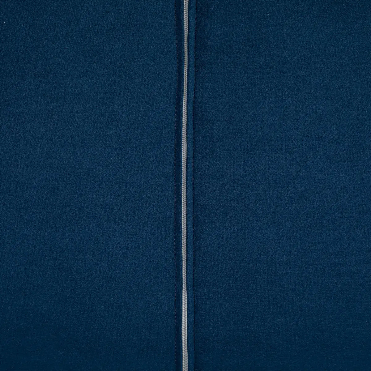 Module chauffeuse "Kiona" en velours 99x75cm bleu
