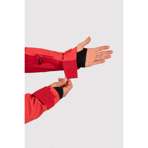 Chaqueta ECOExplorer Jacket Men marca ECOON - Rojo / Rojo Oscuro