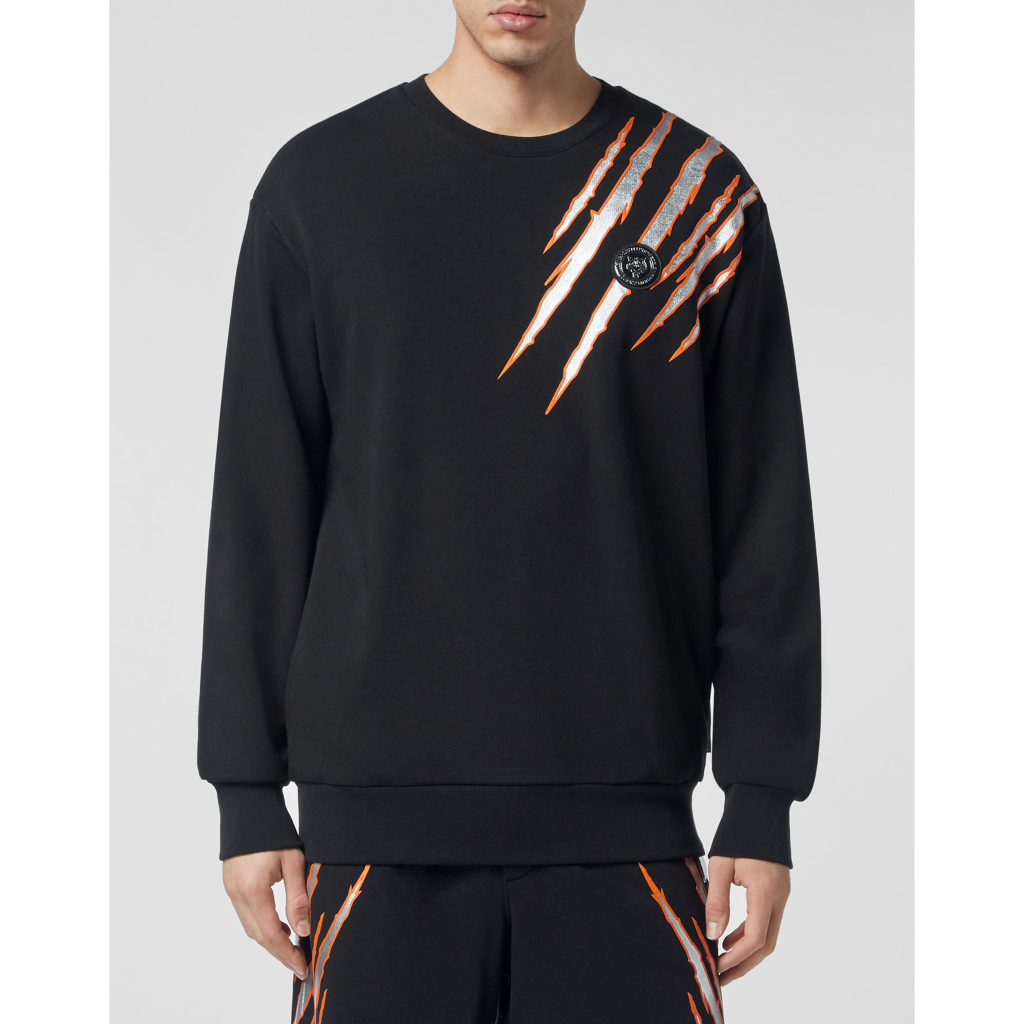 PLEIN SPORT Sudadera con capucha SCRATCH