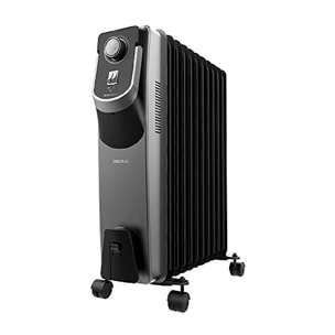 Radiador Eléctrico de Aceite ReadyWarm 11000 Space 360 Black. 11 Módulos, Bajo C