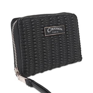 Monedero Sintetico Mujer Cimarron Waverly Negro