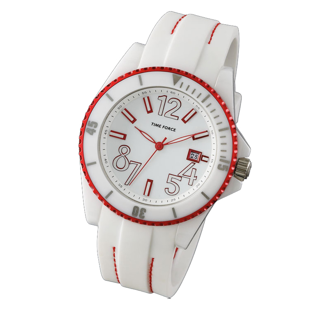 Reloj Time Force TF4186L05 Mujer Analogico Cuarzo con Correa de Caucho