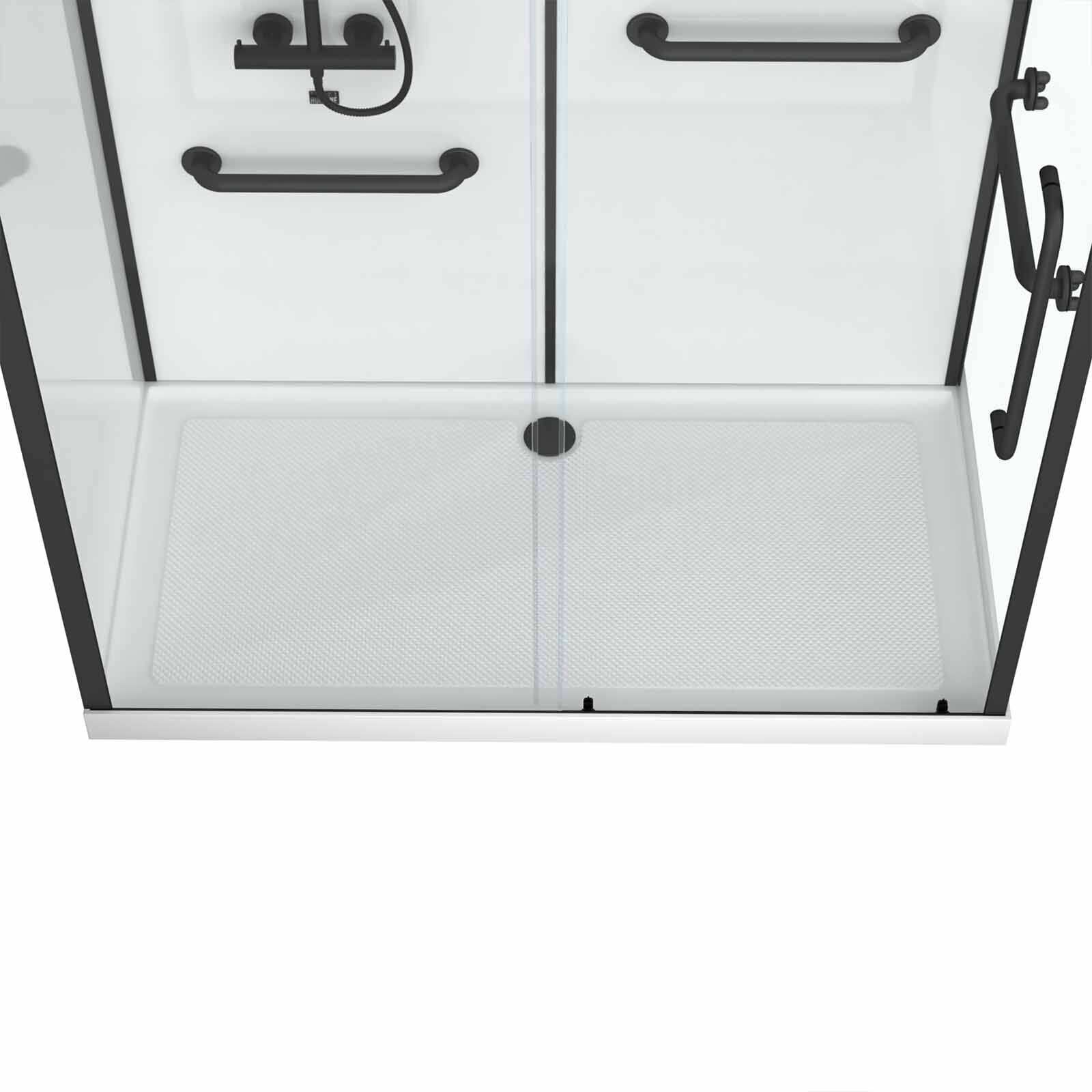 Cabine de douche Sécurisée et Accessible à Tous 160x85x220cm - Mitigeur Thermostatique
