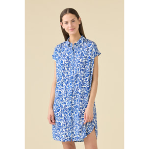 Abitino donna estivo in viscosa articolo azule. Noidinotte