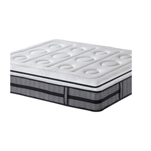 Matelas à ressorts ensachés 180x200 cm mi-ferme - PREMIUM