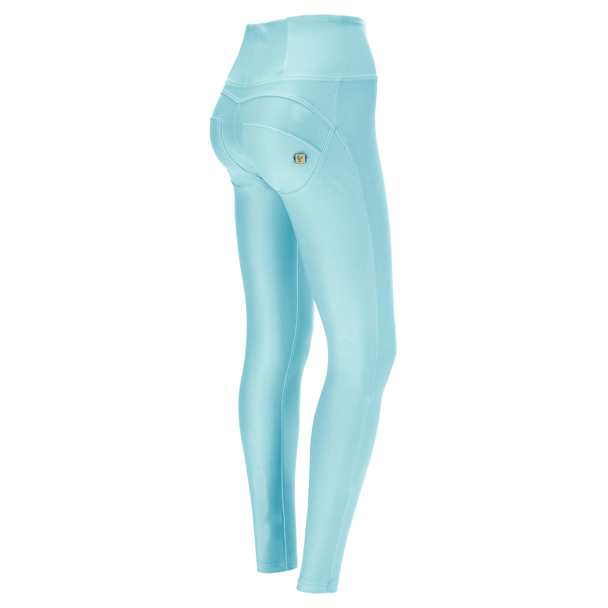 Pantaloni push up WR.UP® vita alta superskinny similpelle