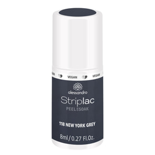 Striplac Peel or Soak - Vernis Semi-permanent - 118 New York Grey 8 ml