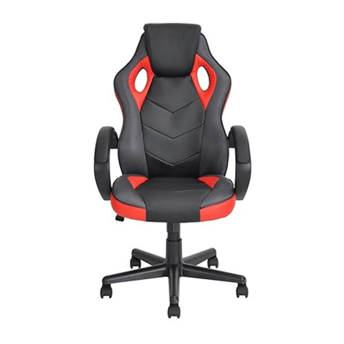Fauteuil de gaming simili noir et rouge réglable - AXEL