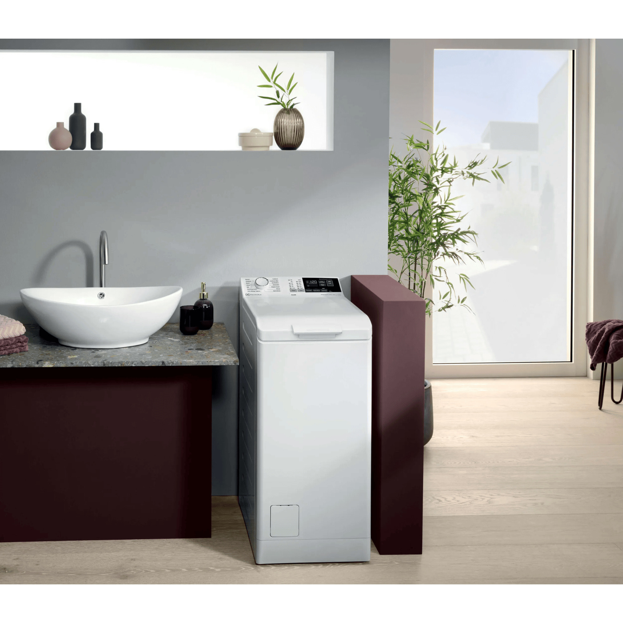 Electrolux Lavadora de carga superior Serie 600 SensiCare de 7.0 kg EN6T4722NF