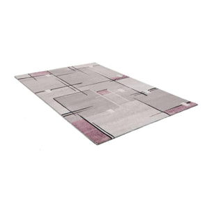 Petit tapis Povo aux motifs géométriques