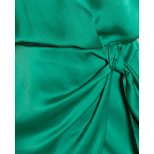 Vestido corto asimétrico invitadas