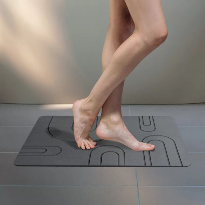 TAPIS DE BAIN DIATOMITE CASEY 60X39CM MSV