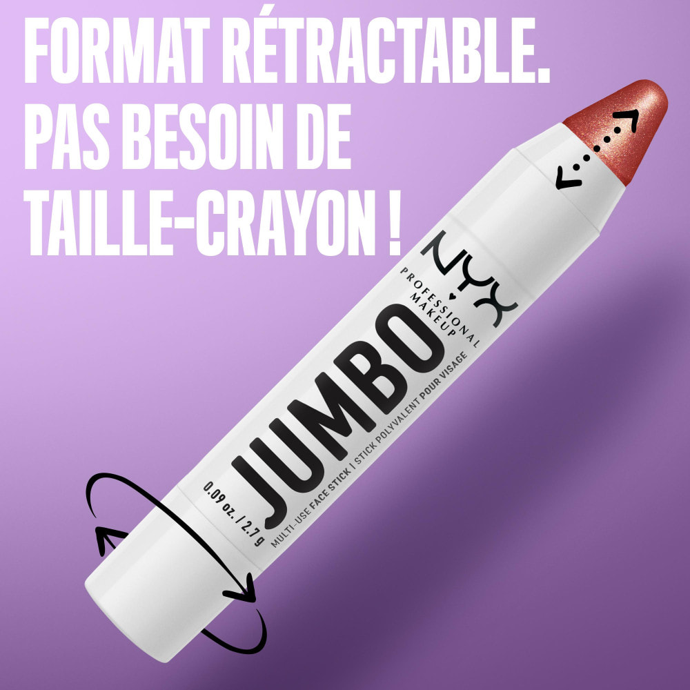 NYX Professional Makeup Jumbo Multi-Use Face Stick Highlighter Vanilla Ice Cream