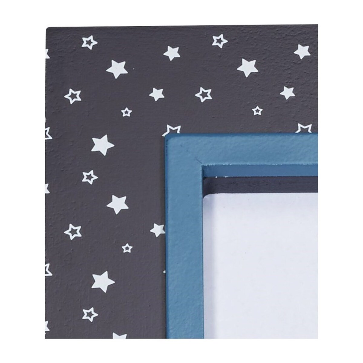 Cadre Photo Rectangle en MDF Bleu