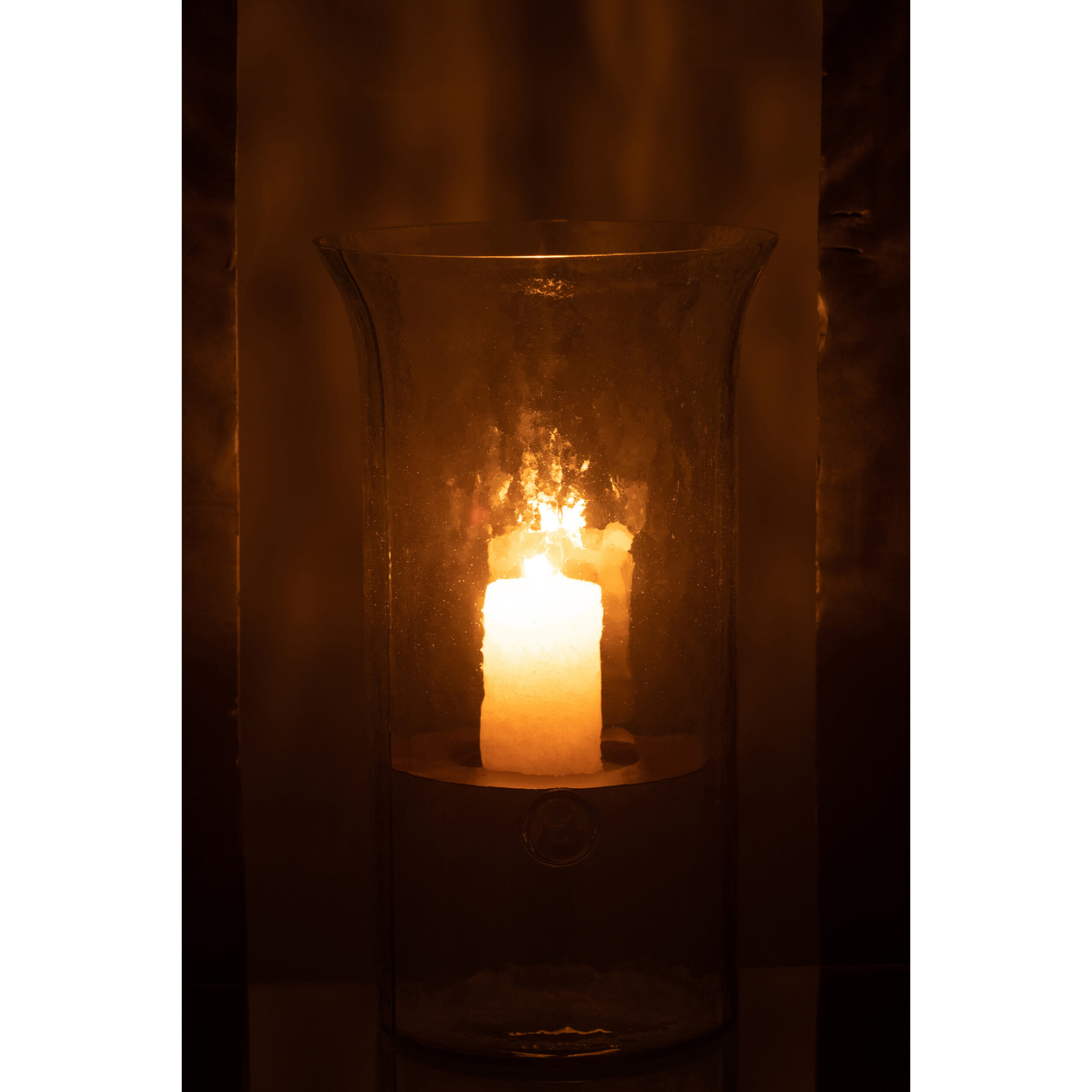 J-Line bougeoir - verre - transparent - medium