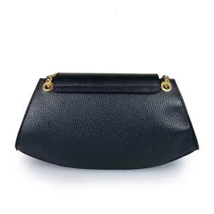 Borse Donna colore Nero-in pelle Made in Italy 32x16x11cm