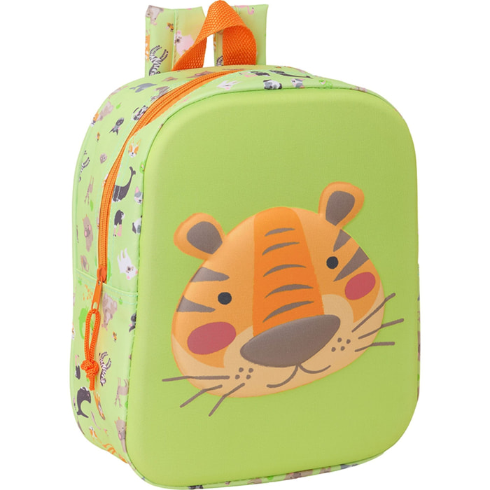 Mochila guarderia 3d safta tiger 3d
