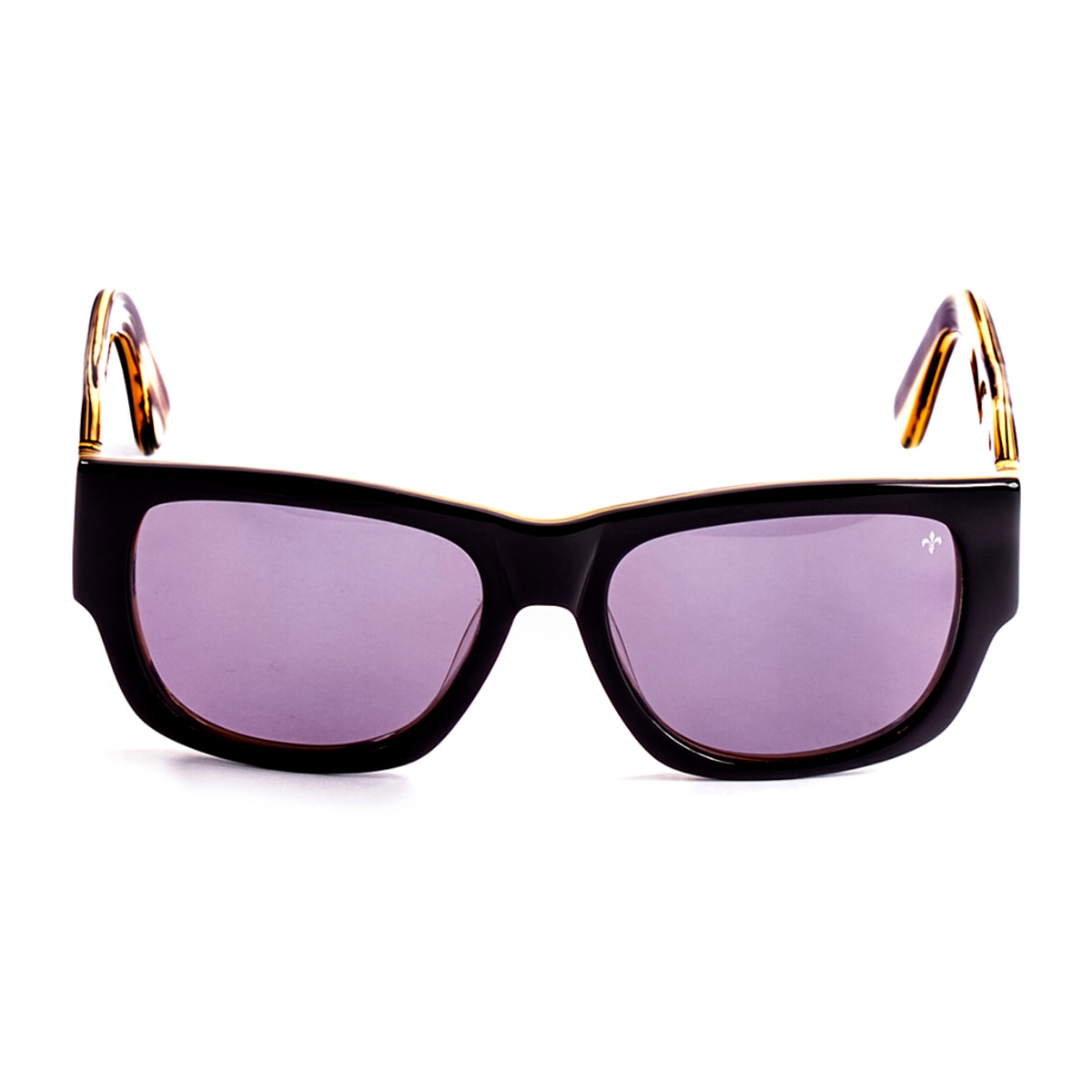 Gafas de sol LENOIR MESRINE - Negro brillante / Ahumada