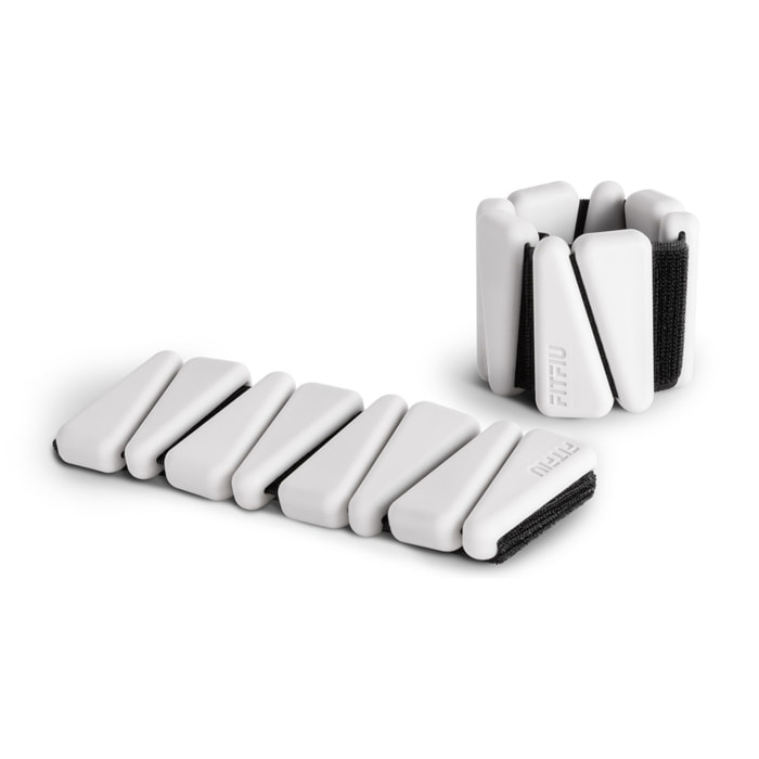 Muñequeras de pesos de 0,5kg  FITFIU by Patry Jordan