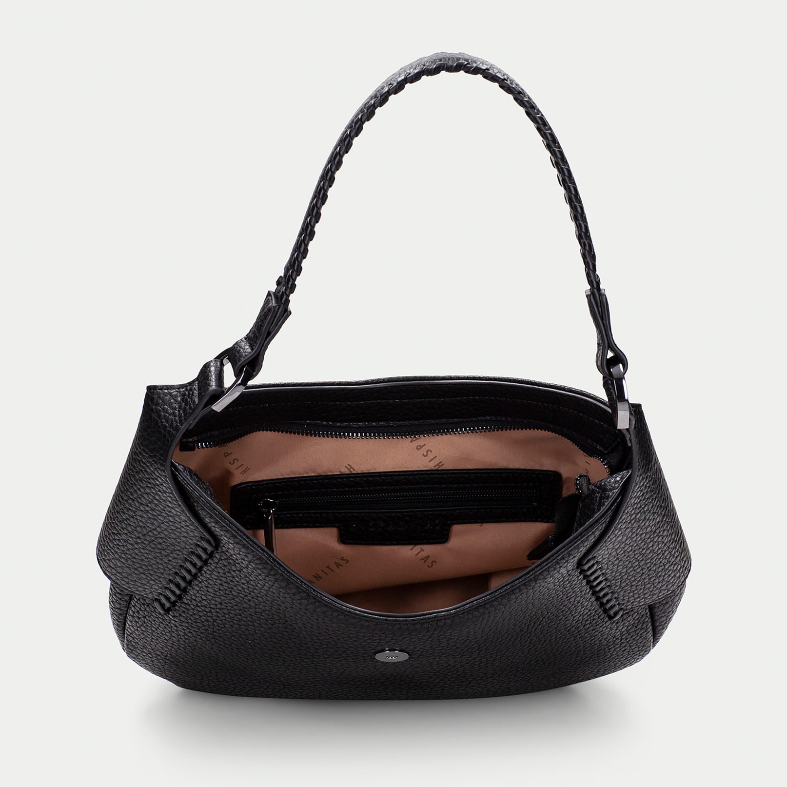 Hobo  Negro 30cm x 27cm x 8cm