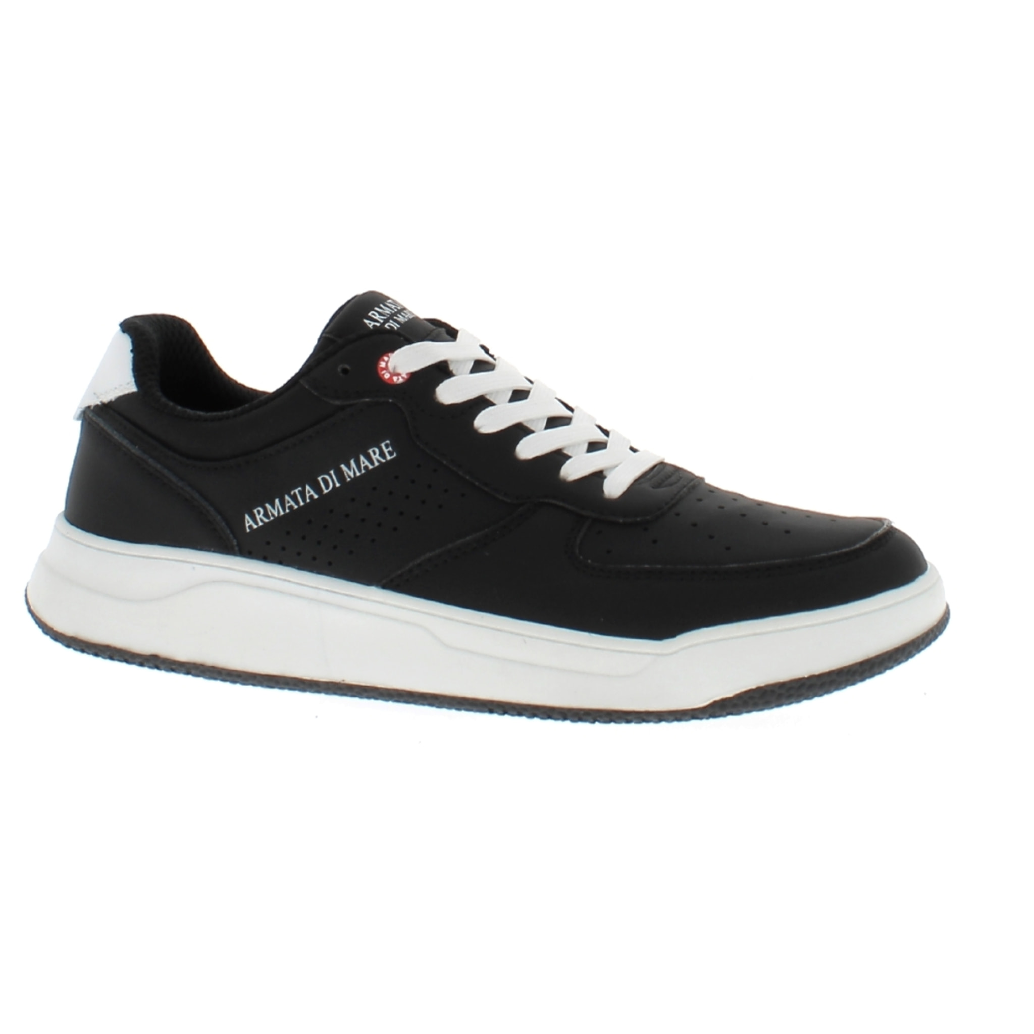 Armata di Mare Scarpe Uomo Sneakers Basse Stringate con Soletta Rimovibile in Memory Foam AMU S24N520 Black