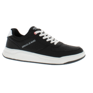 Armata di Mare Scarpe Uomo Sneakers Basse Stringate con Soletta Rimovibile in Memory Foam AMU S24N520 Black