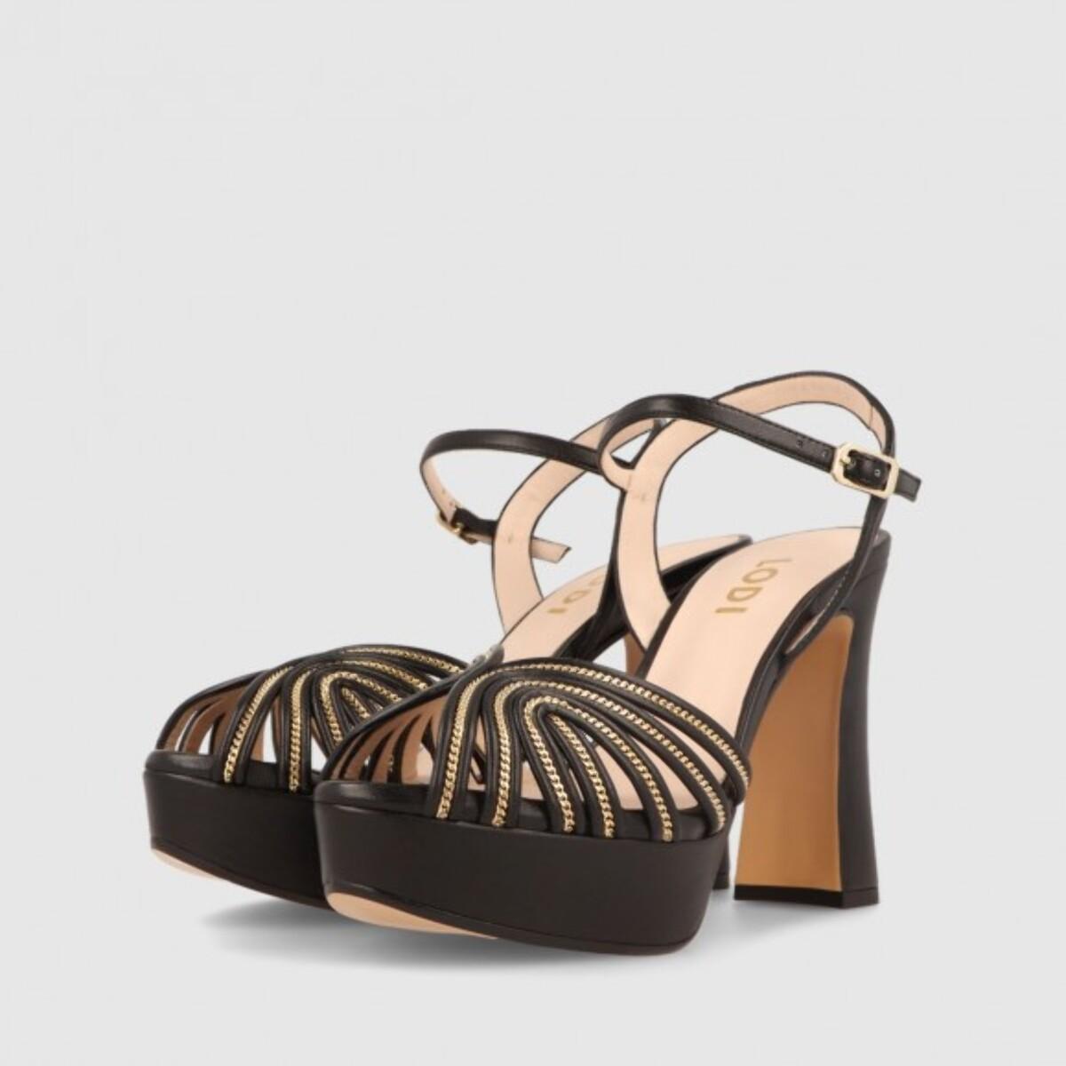 SANDALIAS NEGRAS TIDENA