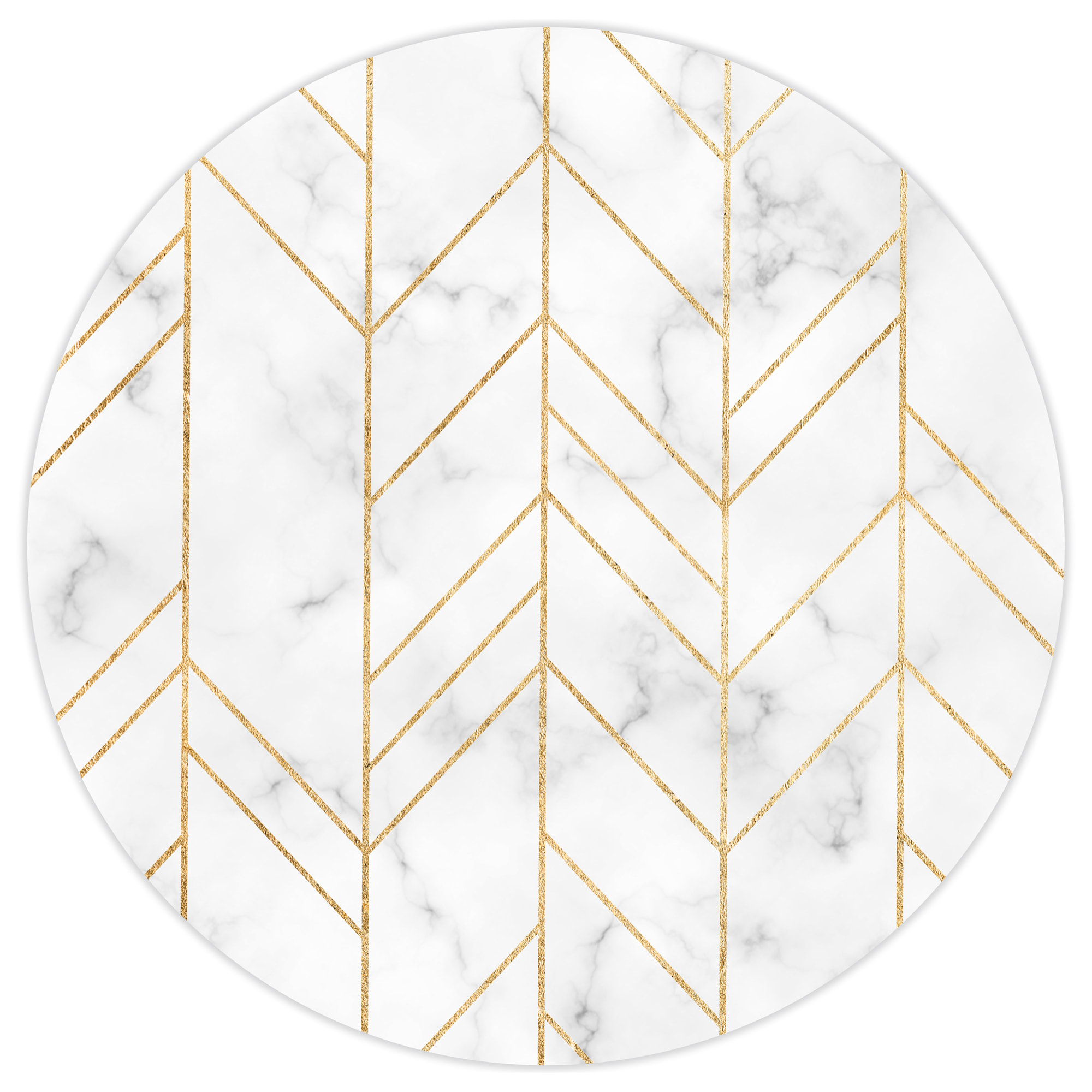 Alfombras vinílicas de Ceramiko - Mármol y geométrico gris