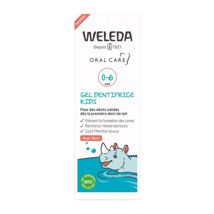 WELEDA - Gel dentifrice Kids - 50 ml
