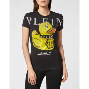 PHILIPP PLEIN T-Shirt Round Neck DUCK
