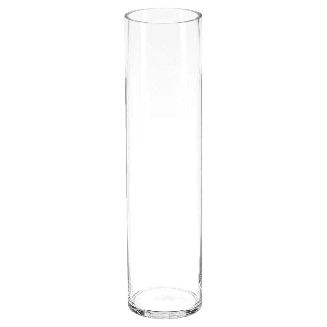 Vase cylindre - verre - H60 cm