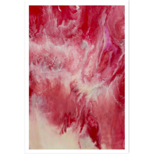 Poster vanille fraise Affiche seule