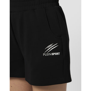 PLEIN SPORT Loose Fit Shorts Icon Scratch