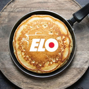 Set mini crêpière 14 cm et spatule Elo Jewel de Luxe